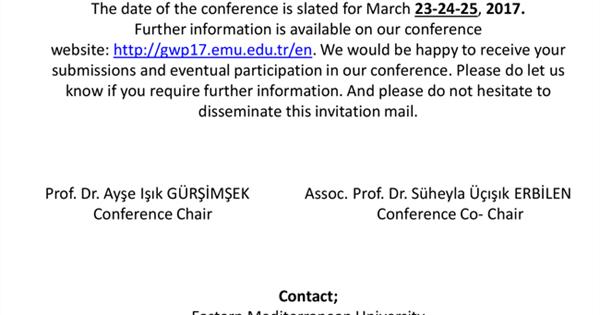 The deadline for submitting proposals to the conference is postponed !!!